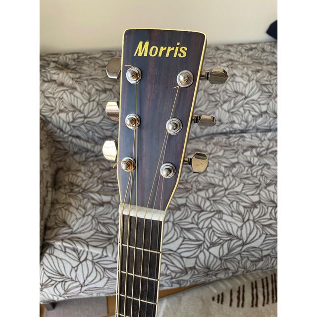 (美品・弦交換済) Morris MD-510 Acoustic Guitar 楽器のギター(アコースティックギター)の商品写真