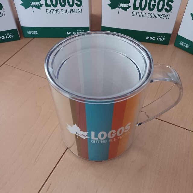 LOGOS(ロゴス)のロゴス　マグカップ４個セット&保冷バッグ スポーツ/アウトドアのアウトドア(その他)の商品写真