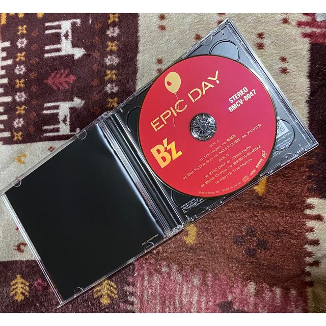 B'zEPIC DAY初回限定盤DVD付きロングボックス仕様USED♪♪