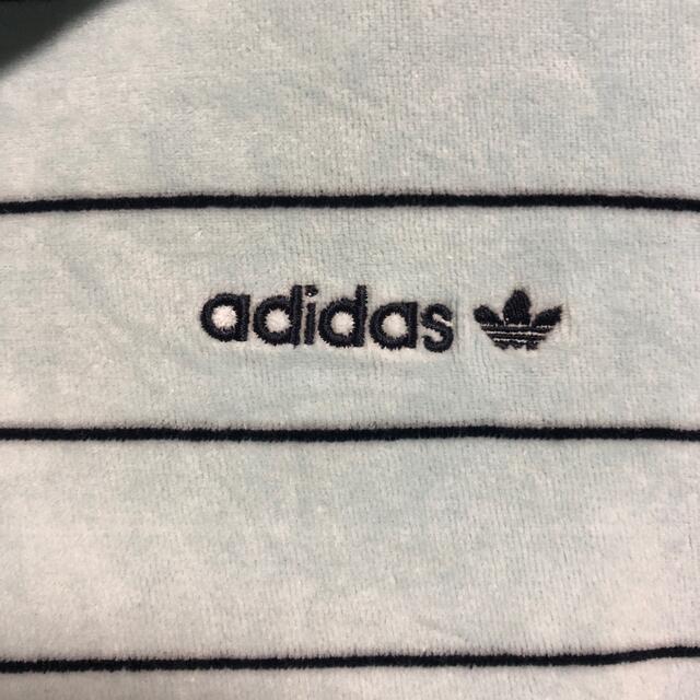 adidas(アディダス)の水色カットソー レディースのトップス(カットソー(半袖/袖なし))の商品写真