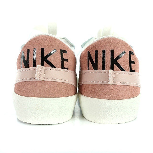 NIKE(ナイキ)のナイキ NIKE スニーカー レザー 24cm 白 ピンク レディースの靴/シューズ(スニーカー)の商品写真