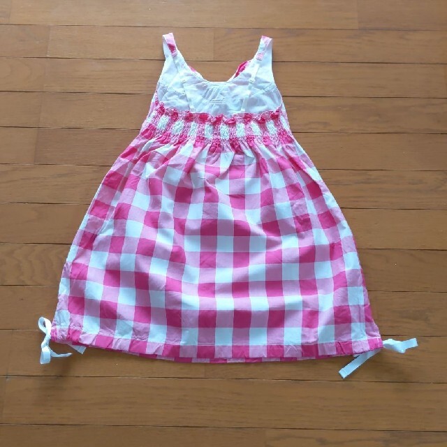 RONI(ロニィ)のRoni 130　チェック柄　ワンピース キッズ/ベビー/マタニティのキッズ服女の子用(90cm~)(ワンピース)の商品写真