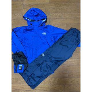 ザノースフェイス(THE NORTH FACE)のノースフェイス　レインウェア 150 ナイロンジャケット上下(その他)