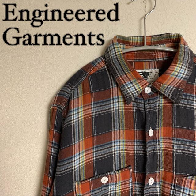 Engineered Garments(エンジニアードガーメンツ)の【希少】Engineered Garments チェック柄　シャツ　旧タグ メンズのトップス(シャツ)の商品写真