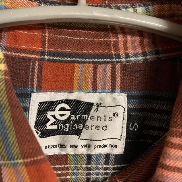 Engineered Garments(エンジニアードガーメンツ)の【希少】Engineered Garments チェック柄　シャツ　旧タグ メンズのトップス(シャツ)の商品写真