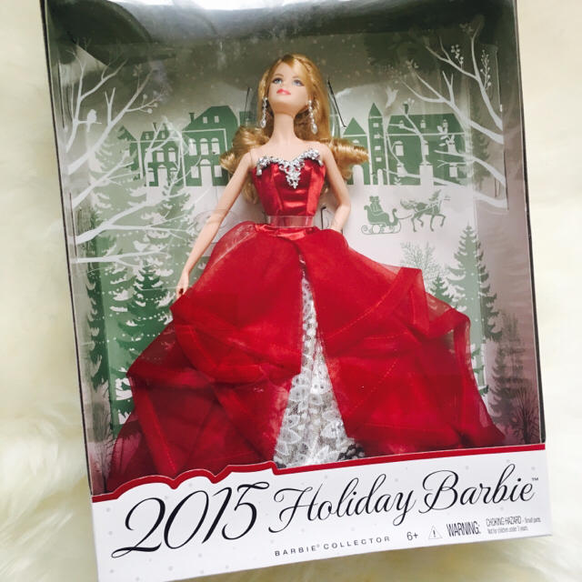 Barbie(バービー)のバービーコレクター 2015 ホリデーバービー キッズ/ベビー/マタニティのおもちゃ(ぬいぐるみ/人形)の商品写真