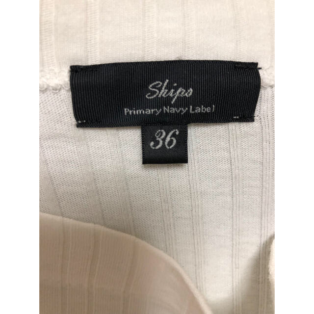 SHIPS for women(シップスフォーウィメン)の※シミあり　SHIPS primary navy label カットソー S-M レディースのトップス(カットソー(長袖/七分))の商品写真