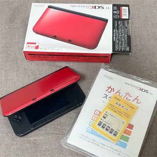 ニンテンドー3DS(ニンテンドー3DS)のNintendo 3DS  LL 本体 レッド/ブラック(携帯用ゲーム機本体)