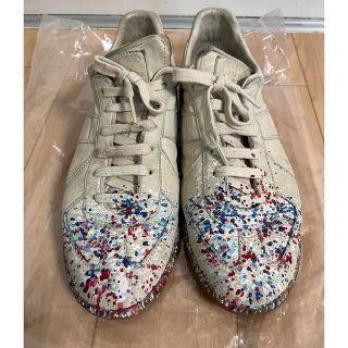 マルタンマルジェラ(Maison Martin Margiela)の専用　ジャーマントレーナー　ペイント　39(スニーカー)