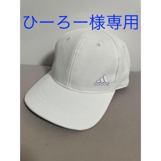 アディダス(adidas)のキャップ　アディダス　白　adidas   ゴルフ　(キャップ)