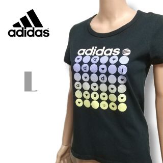 アディダス(adidas)のadidas　ドットグラフィカルＴシャツ(Tシャツ(半袖/袖なし))