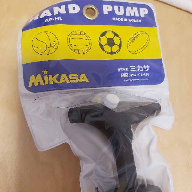 MIKASA(ミカサ)のミカサ　ボール空気入れ　ハンドポンプ① スポーツ/アウトドアのスポーツ/アウトドア その他(バレーボール)の商品写真