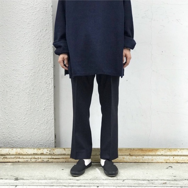 Badhiya / 1Tuck slacks-twill バディーヤ