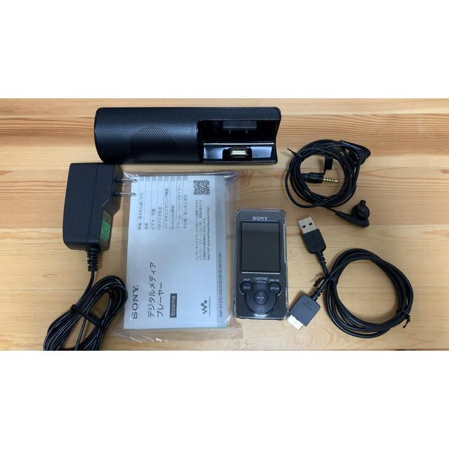SONY(ソニー)のNW-S13K　ブラック　ウォークマン スマホ/家電/カメラのオーディオ機器(ポータブルプレーヤー)の商品写真