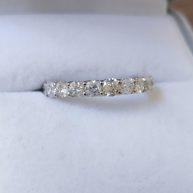 ダイヤモンド エタニティ リング 1.00ct Pt900 3.3g