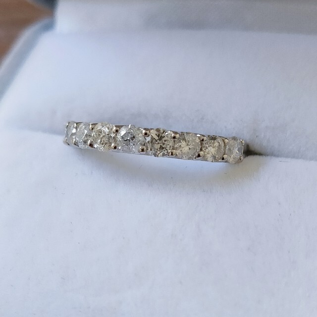ダイヤモンド エタニティ リング 1.00ct Pt900 3.3g