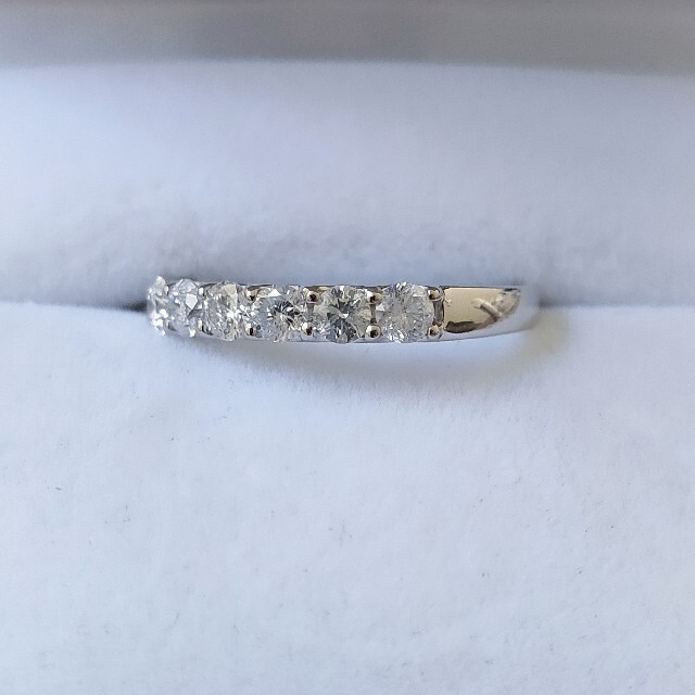 ダイヤモンド エタニティ リング 1.00ct Pt900 3.3g