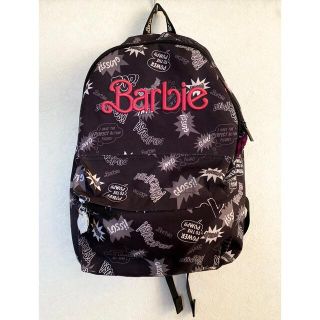 バービー(Barbie)のBarbieバービー　リュック　黒　☆通学(リュック/バックパック)