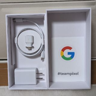 グーグルピクセル(Google Pixel)のPixel 3a　ピクセル3a　付属品　アダプタ(バッテリー/充電器)