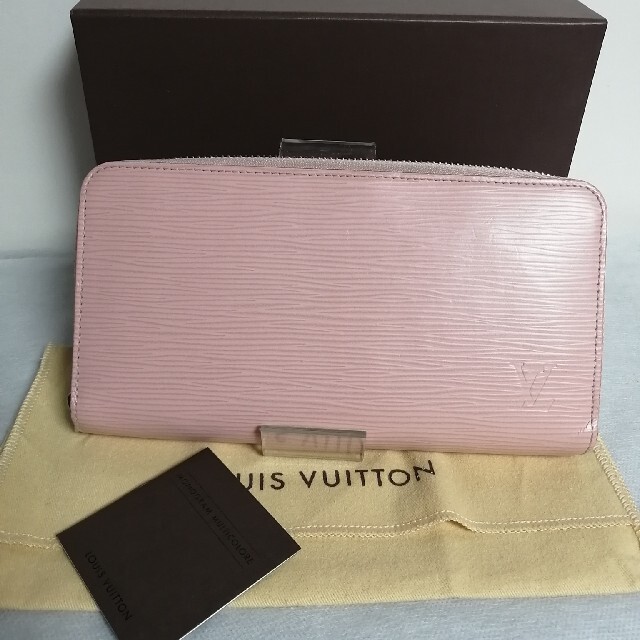 ] LOUIS VUITTON  長財布 エピ★ピンク