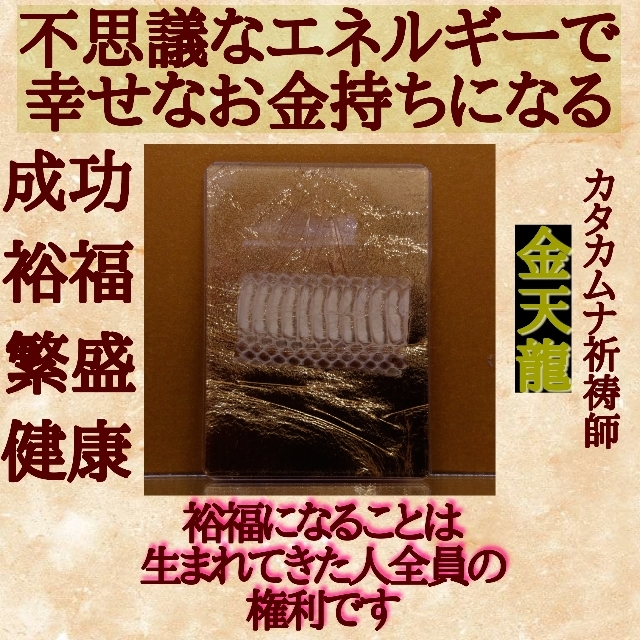 ☀️金運 黒財布とゴールド御守りおまとめセット カタカムナ 蛇 風水 希少 財布