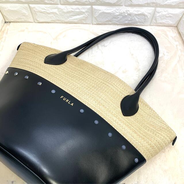 Furla(フルラ)のフルラ　SHARE  ハンドバッグ　カゴバック レディースのバッグ(かごバッグ/ストローバッグ)の商品写真