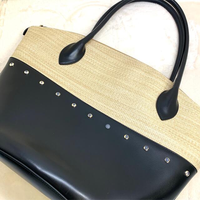 Furla(フルラ)のフルラ　SHARE  ハンドバッグ　カゴバック レディースのバッグ(かごバッグ/ストローバッグ)の商品写真