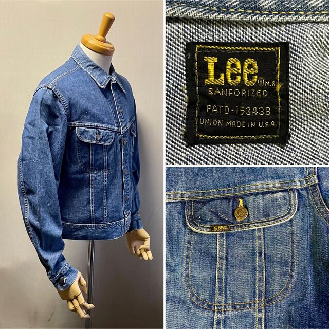 70s Lee  Denim Jacket Made in USA Size44