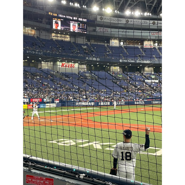 オリックス・バファローズ(オリックスバファローズ)のオリックス　VS  中日　交流戦　京セラドーム大阪　ライブシート一塁側　ペア チケットのスポーツ(野球)の商品写真