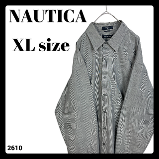 ノーティカ(NAUTICA)のNAUTICA ノーティカ 長袖シャツ グレンチェック ビッグサイズ XL(シャツ)