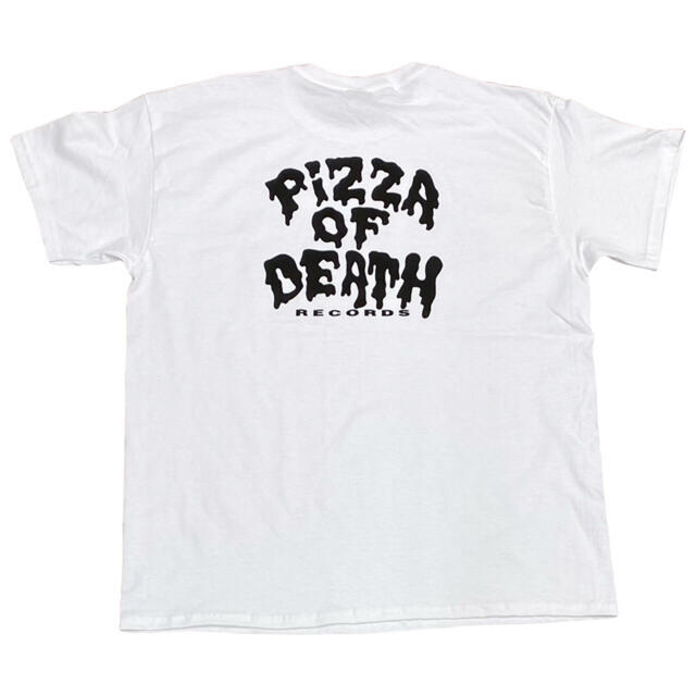 ピザオブデス ken yokoyama 横山健　Death TシャツS 白 メンズのトップス(Tシャツ/カットソー(半袖/袖なし))の商品写真