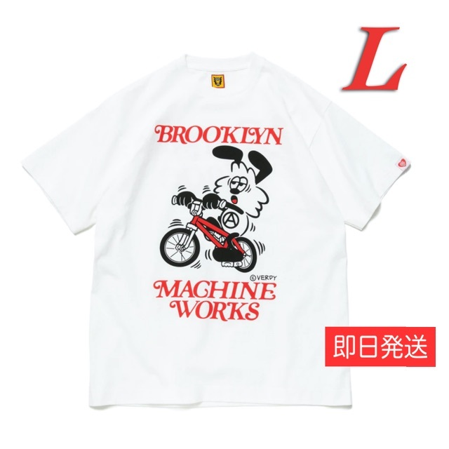 HUMAN MADE(ヒューマンメイド)のHM×BMW×GDC T-SHIRT White Lサイズ メンズのトップス(Tシャツ/カットソー(半袖/袖なし))の商品写真