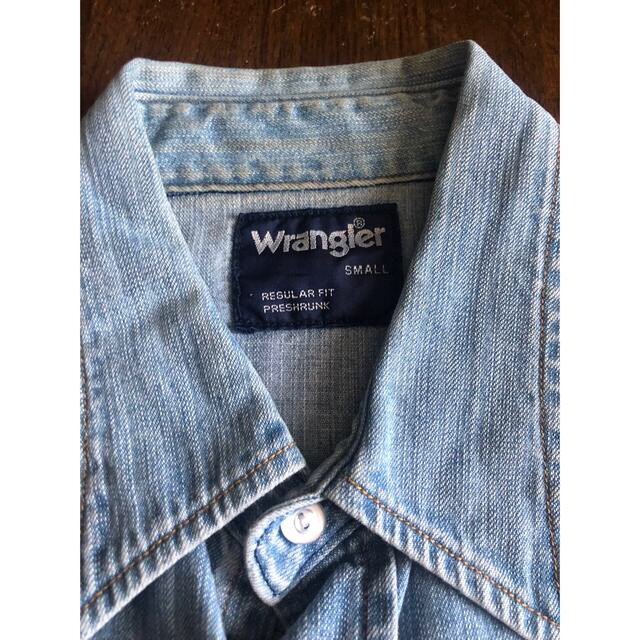 Wrangler(ラングラー)のWranglerラングラーデニムシャツSサイズ メンズのトップス(シャツ)の商品写真