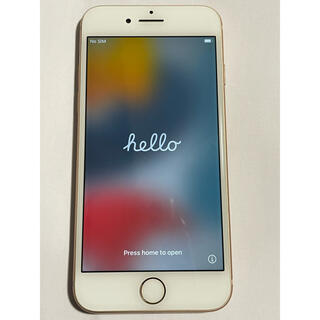 アップル(Apple)のiPhone8 ゴールド　256GB SIMロック解除済み(スマートフォン本体)