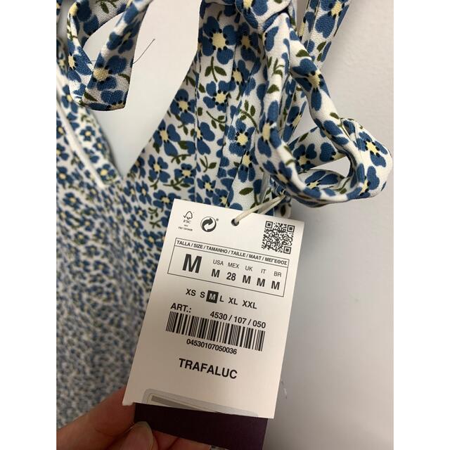 ZARA 花柄トップス キャミソールXS - キャミソール