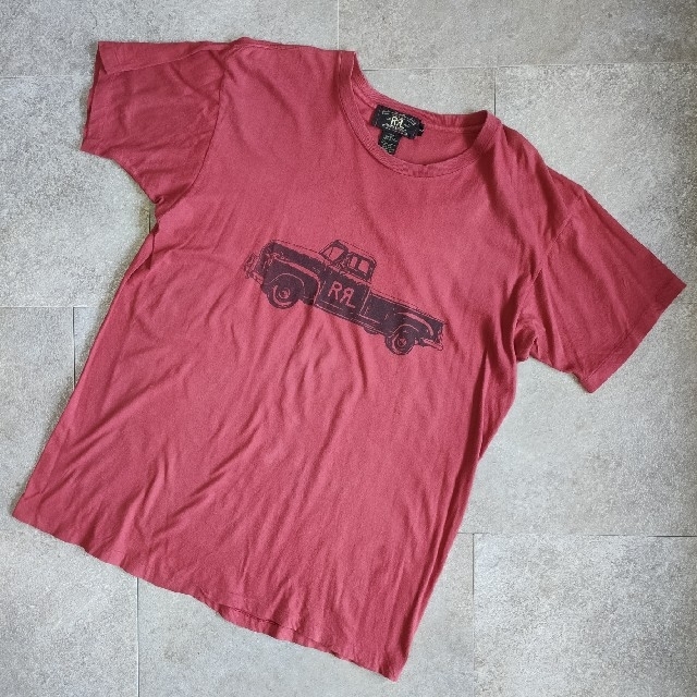 RRL(ダブルアールエル)の【RRL】ダブルアールエル ブランドロゴT  USA生産 コットン100% メンズのトップス(Tシャツ/カットソー(半袖/袖なし))の商品写真