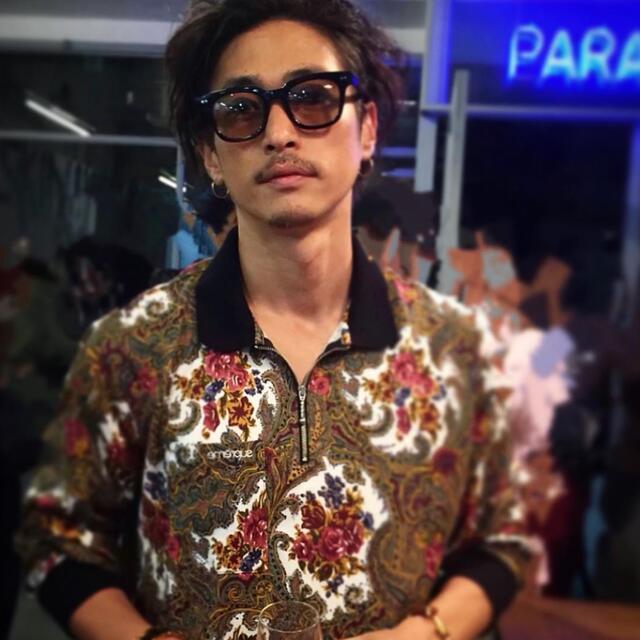 Supreme(シュプリーム)の窪塚洋介着用❗️Supreme Harf Zip Paisley Polo‼️ メンズのトップス(ポロシャツ)の商品写真