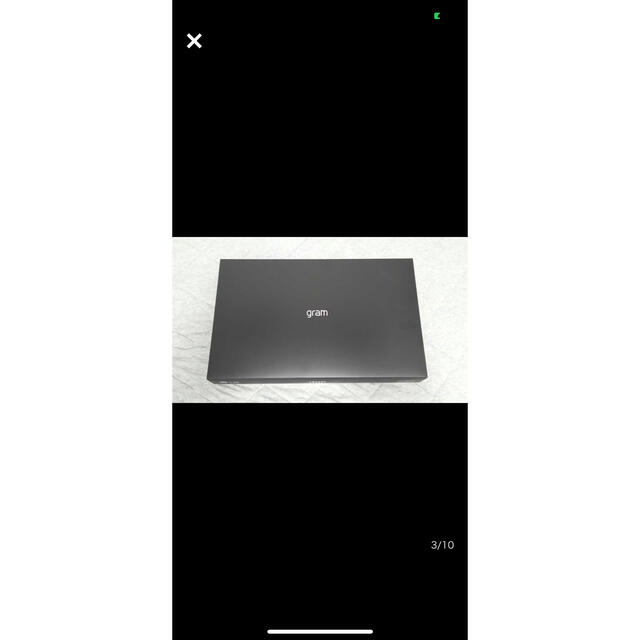 LG Electronics(エルジーエレクトロニクス)のlg gram 16z90p-KA78J1 i7 2021 16gb 1tb  スマホ/家電/カメラのPC/タブレット(ノートPC)の商品写真