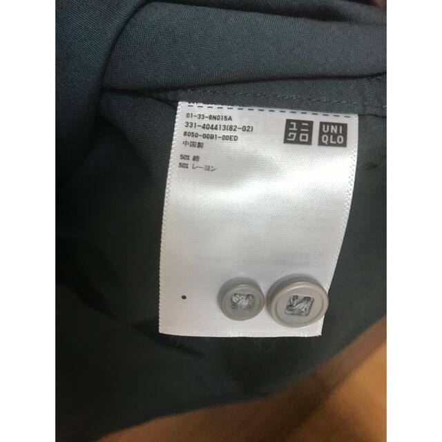 UNIQLO(ユニクロ)のユニクロ　オープンカラーシャツ　Lサイズ　 メンズのトップス(シャツ)の商品写真