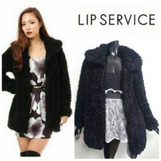 リップサービス(LIP SERVICE)のLIP SERVICE プードルファーコート(毛皮/ファーコート)