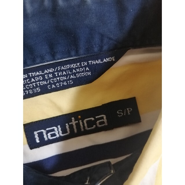 NAUTICA(ノーティカ)の90s 90年代 ビンテージ NAUTICA ノーティカ 半袖シャツ セーリング メンズのトップス(シャツ)の商品写真