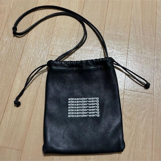 レディースAlexanderwang Black Ryan Mini Dustbag