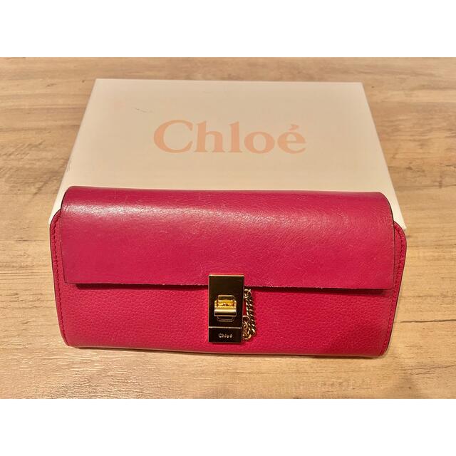 Chloe - クロエ 長財布 CHLOE ピンク 財布の通販 by ムーン's shop