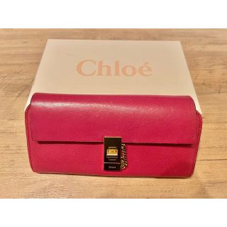 クロエ(Chloe)のクロエ　長財布　CHLOE ピンク　財布(財布)