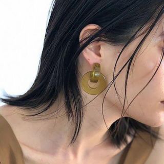 トゥデイフル(TODAYFUL)のTODAYFUL Clear Ring Pierce (ピアス)