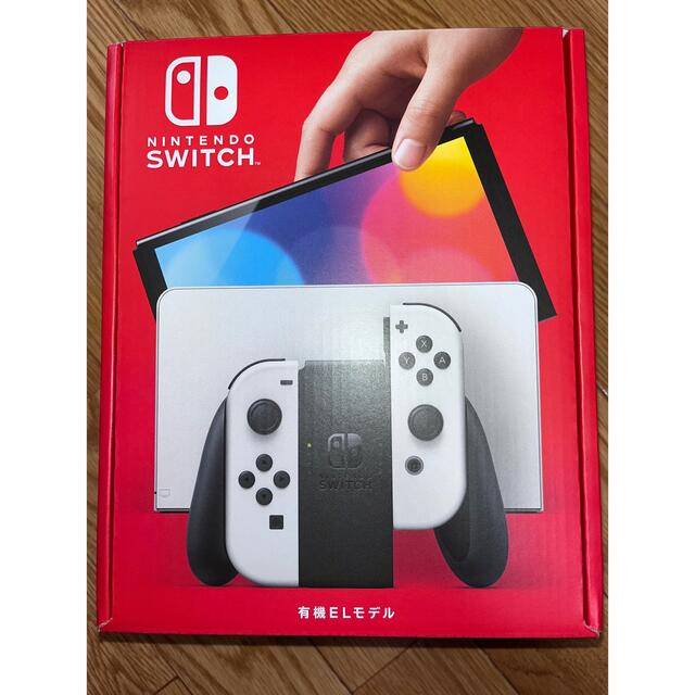 Nintendo Switch(ニンテンドースイッチ)の新品未開封Nintendo Switch 有機ELモデル エンタメ/ホビーのゲームソフト/ゲーム機本体(携帯用ゲーム機本体)の商品写真