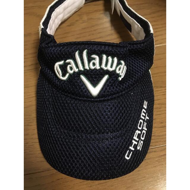 Callaway(キャロウェイ)のキャロウェイ　サンバイザー スポーツ/アウトドアのゴルフ(その他)の商品写真