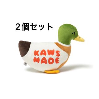 HUMANMADE KAWS DUCK PLUSH DOLL 2個