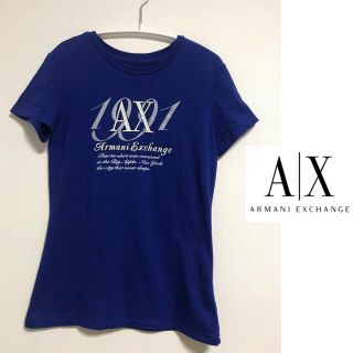 アルマーニエクスチェンジ(ARMANI EXCHANGE)のアルマーニエクスチェンジ Tシャツ ブルー(Tシャツ(半袖/袖なし))