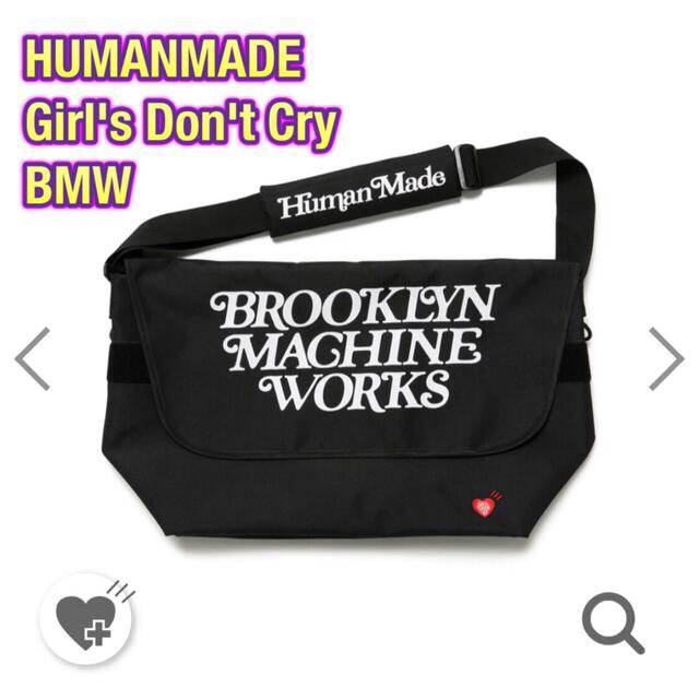 【新品未使用】HUMAN MADE メッセンジャーバッグ 残りわずか　ブラック